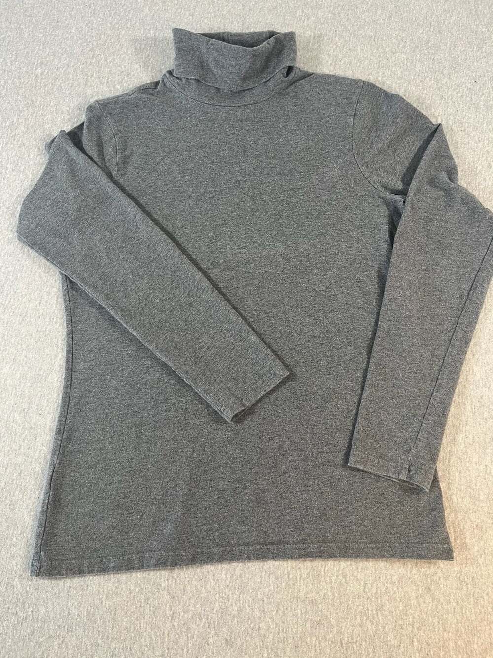 Eddie Bauer Heather Grey  Long Sleeve Turtleneck Shirt Women’s L